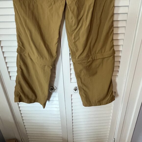The North Face women's pants 8 nylon tan hiking gorpcore - Picture 8 of 13